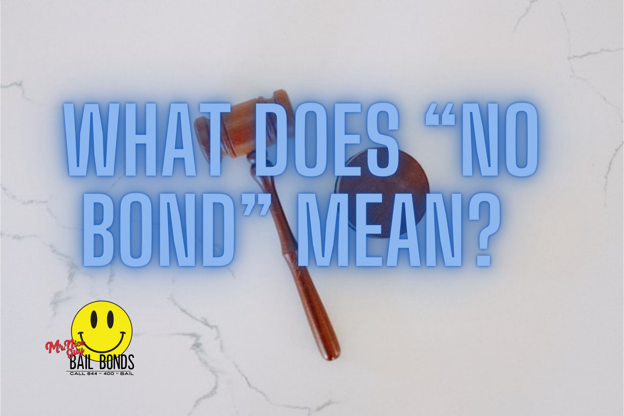 What Does “No Bond” Mean?