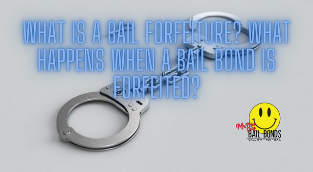 What Is a Bail Forfeiture? What Happens When a Bail Bond is Forfeited?